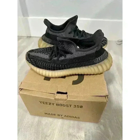 Adidas Yeezy Boost 350 V2 Carbon Asriel Men Size 5 1/2 FZ5000 - Picture 11 of 11